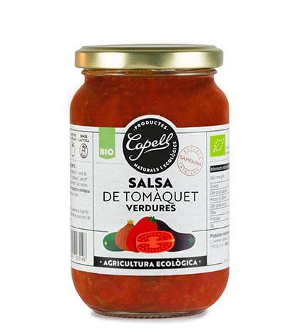 Tomàquet sofregit  amb hortalisses  350 grams | 199 | Origen: Lleida 